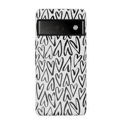 Heart Throb | Endless Hearts Google Pixel Case
