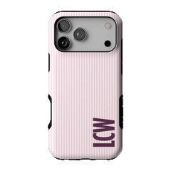 Stripes and the City | Light Pink Pinstripe Case