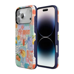 Tropical Heat | Beachy Collage Case