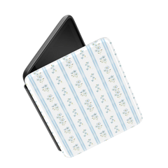 Cottage Stripe | Blue Floral Kindle Case