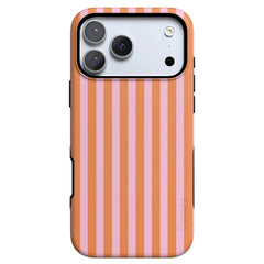 Perfect Stripes | Orange & Pink Stripes Case