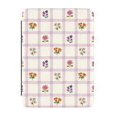 Meadow Check | Floral Gingham Kindle Case