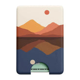 Opposites Attract | Day & Night Colorblock Mountains MagWallet
