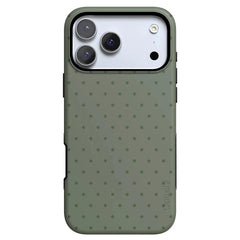 On the Dot | Olive Green Polka Dot Case