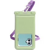 AquaBuddy | Kiwi Kiss Matcha Green Shimmer Waterproof Phone Pouch