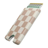 Fit Check | Neutral Checkerboard MagWallet