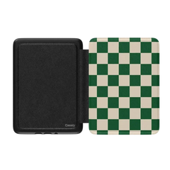 Fit Check | Green Checkerboard Kindle Case