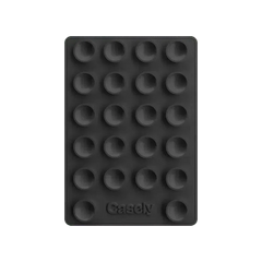 Grippy | Black Silicone Suction Phone Mount with MagSafe