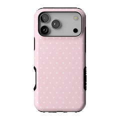On the Dot | Pink & White Polka Dot Case