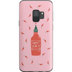 Spicy AF | Pink Chili Hot Sauce Samsung Case