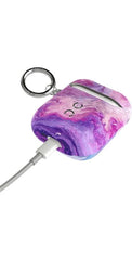 Tie Dying Over You | Purple Marble AirPods Case