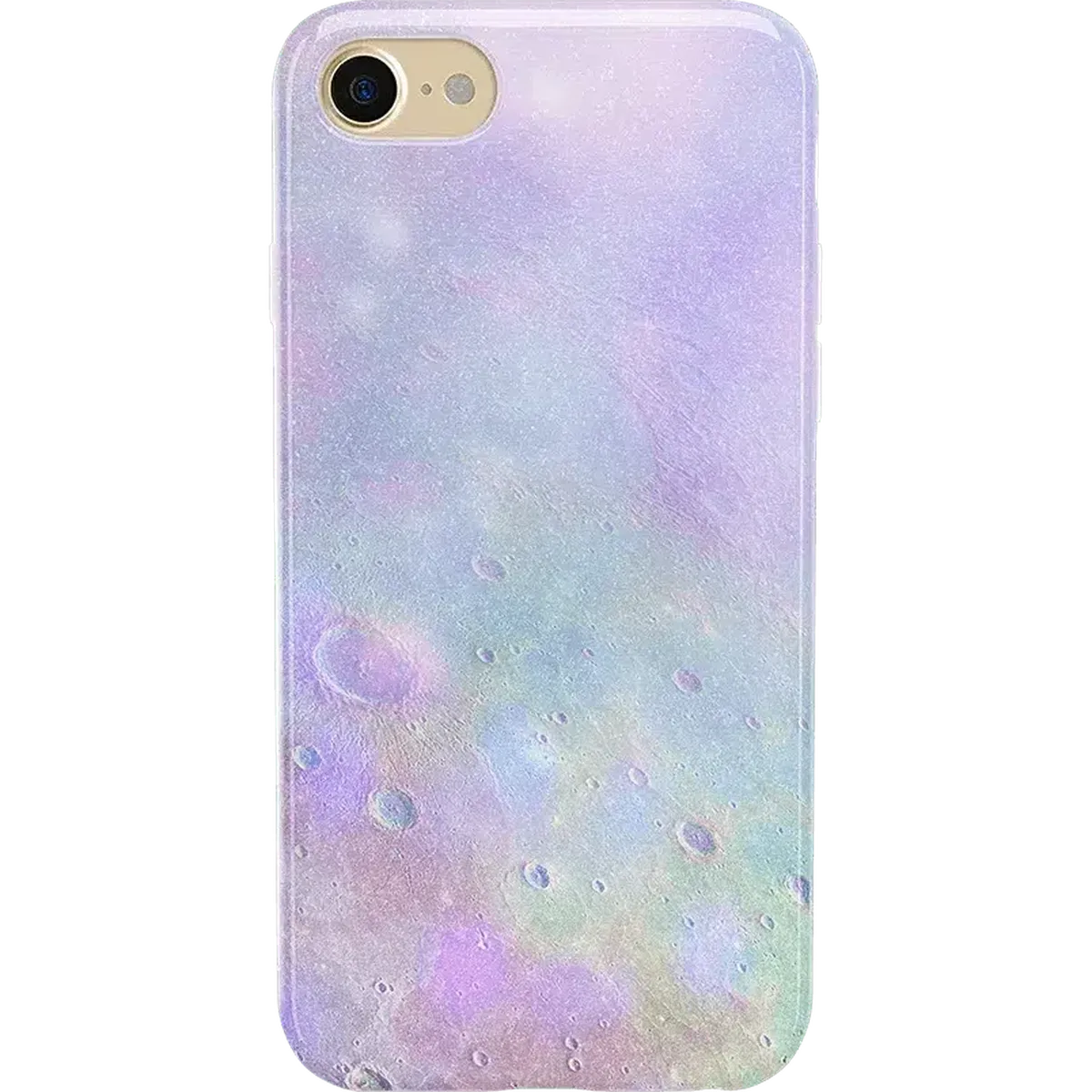 Over the Moon | Pastel Marble Moon Case