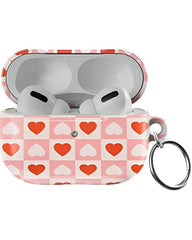 King of My Heart | Checkered Hearts AirPods Case