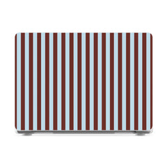 Sunday in Brooklyn | Blue Stripes Laptop Shell
