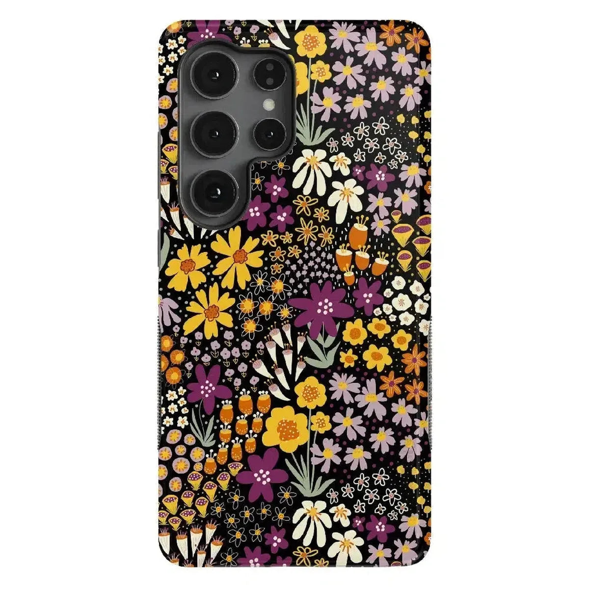 Falling for You | Plum Floral Samsung Case