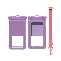 AquaBuddy | Lavender Waves Purple Shimmer Waterproof Phone Pouch