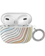 Ride The Wave | Pastel Rainbow Lined AirPods Case