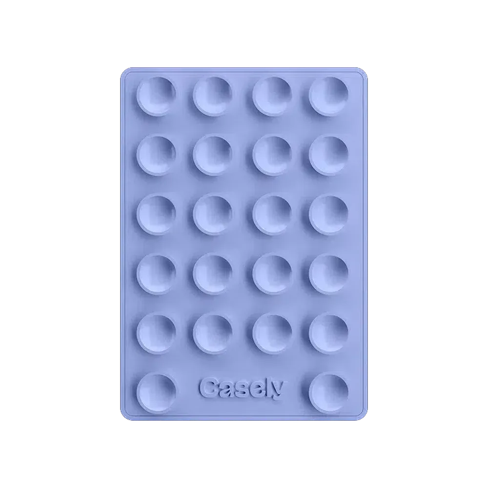 Grippy | Periwinkle Silicone Suction Phone Mount with MagSafe