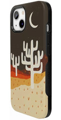 Desert Nights | Cactus Colorblock Case