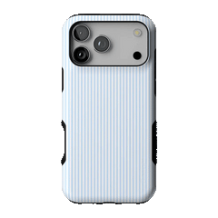 Stripes and the City | Light Blue Pinstripe Case