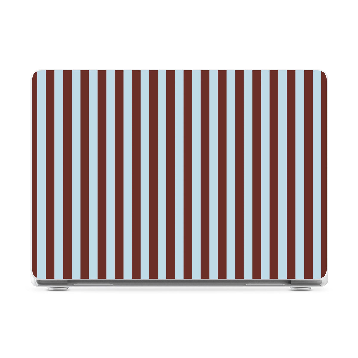 Sunday in Brooklyn | Blue Stripes Laptop Shell